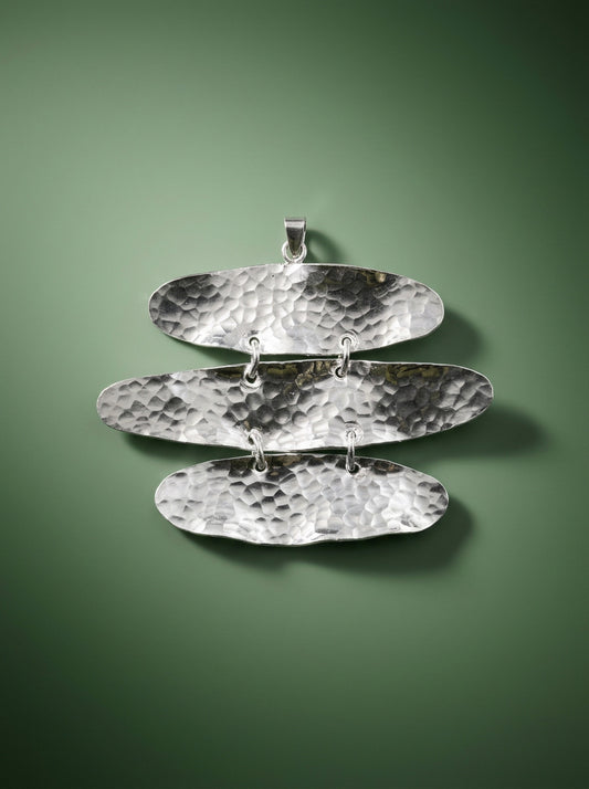 Triple Halo Pendant