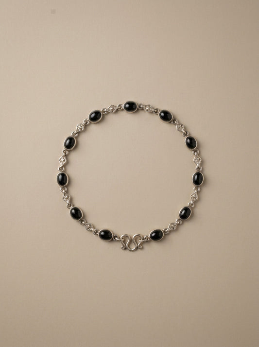 Onyx Chain Bracelet