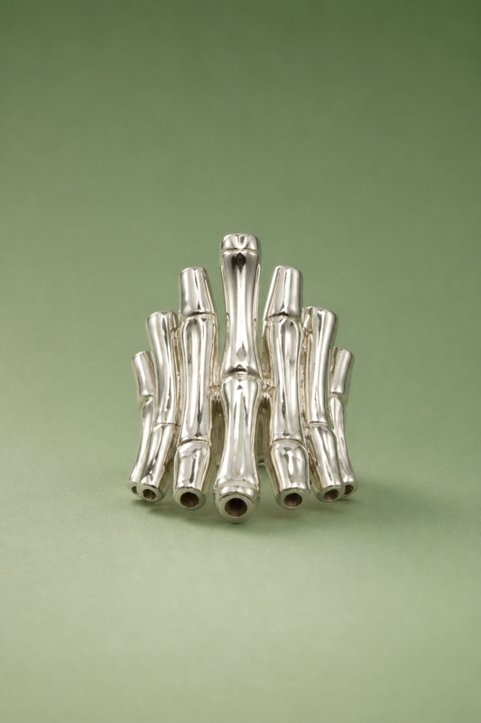 Bamboo Knot Band Ring
